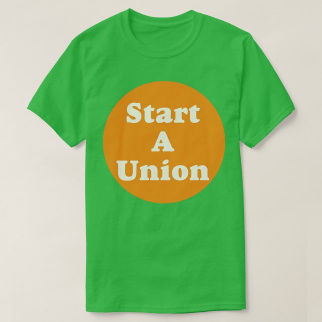 Starta en union t shirt (Design framsida)