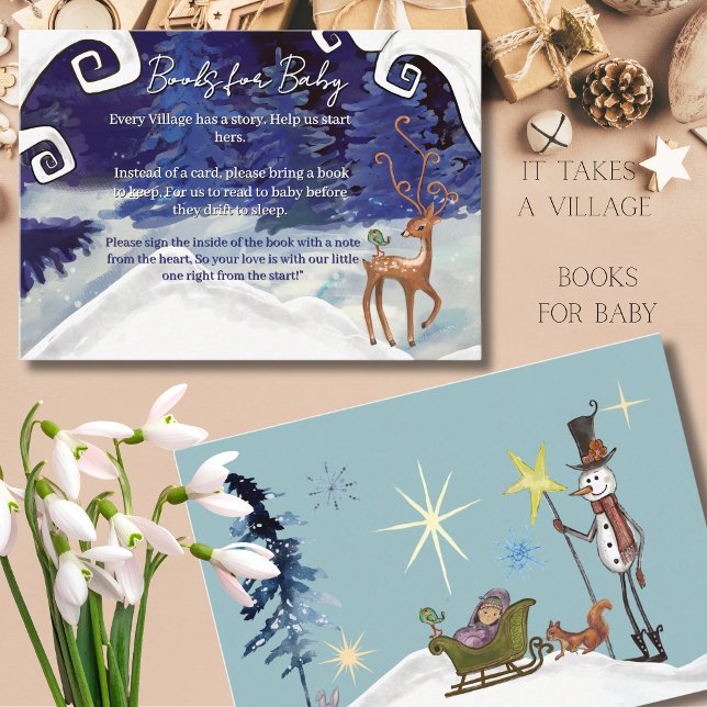Starta ett sagoboksbibliotek för det nyfödda kort (Start a storybook library for the new arrival Card)