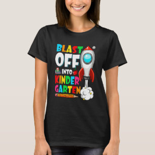 Starta i förskoleklass Första dagen tillbaka i sko T Shirt