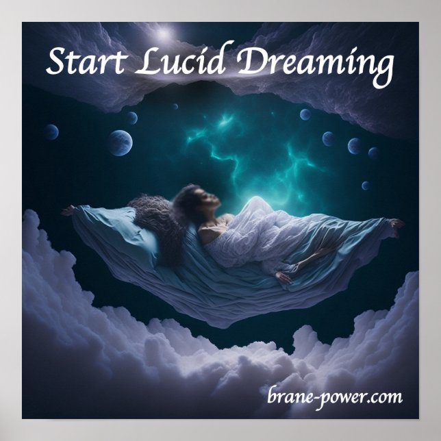 Starta Lucid Dreaming Poster (Framsidan)