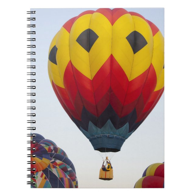 Starta luftballonger anteckningsbok (Framsidan)