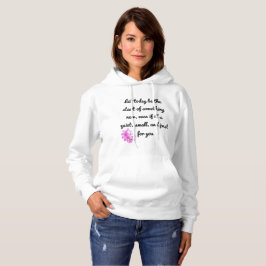 Starta något nytt - inspirationell Hoodie T Shirt