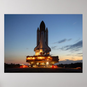 Starta NASA (Space Shuttle Discovery Starta) Poster
