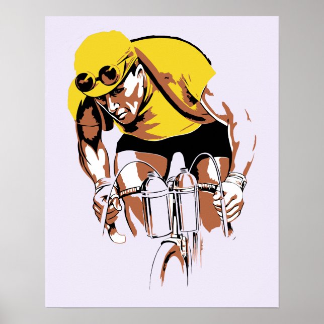 Starta om cykelmästaren poster (Framsidan)