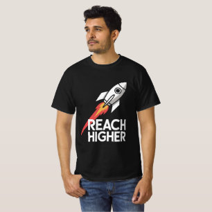 Starta om Reach Higher Rocket T Shirt