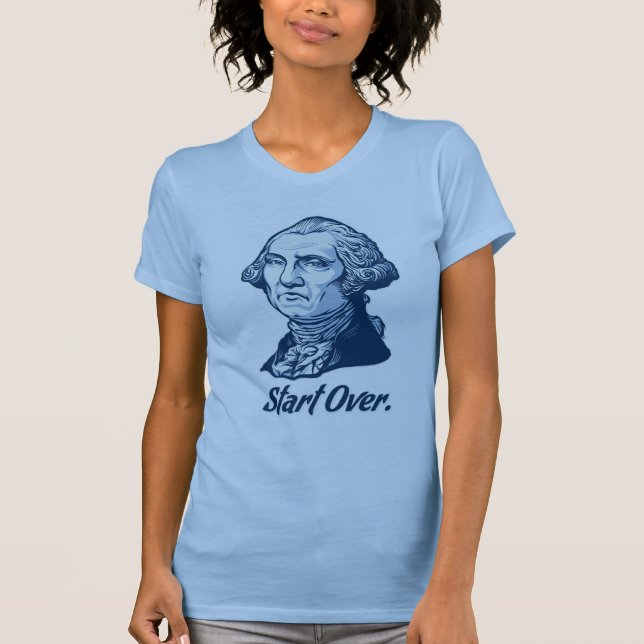 Starta över T-tröja T Shirt (Framsida)