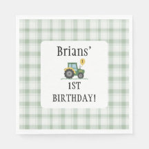 Starta Pappersservett för traktorns kvadrat