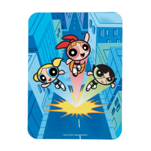 Starta Powerpuff-flickorna i Luft Magnet