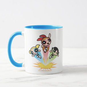 Starta Powerpuff-flickorna i Luft Mugg