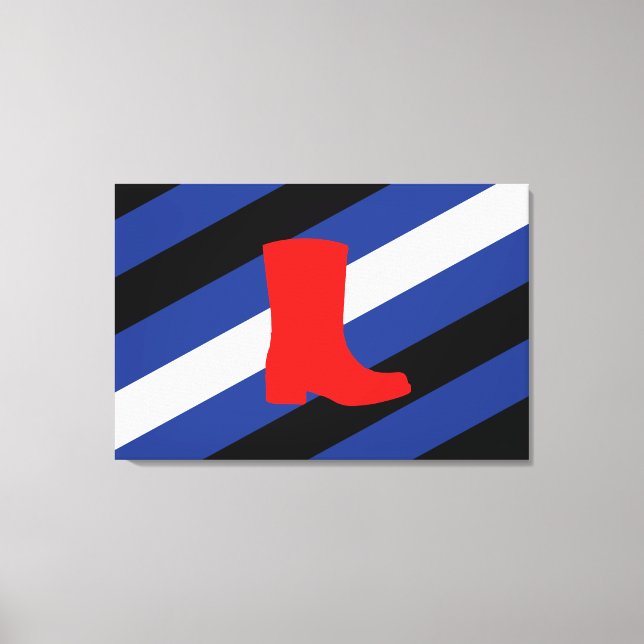 Starta Prideflagga Canvastryck (Framsida)