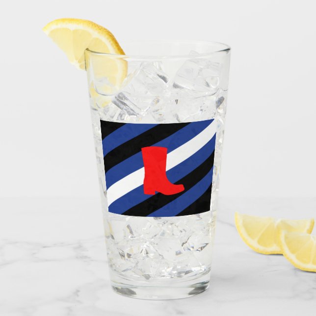 Starta Prideflagga Glaskopp (Framsida Ice)