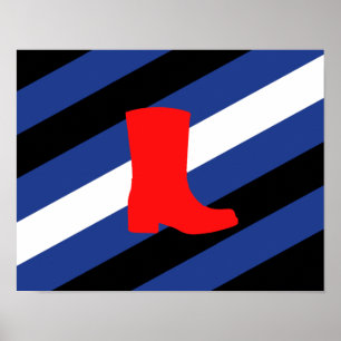 Starta Prideflagga Poster