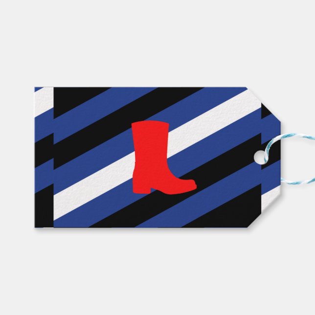 Starta Prideflagga Presentetikett (Framsidan (Horisontell))