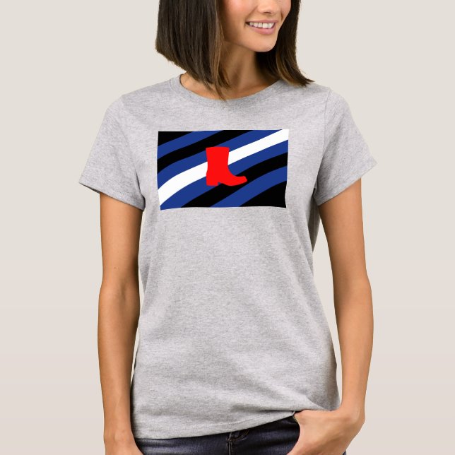 Starta Prideflagga T Shirt (Framsida)