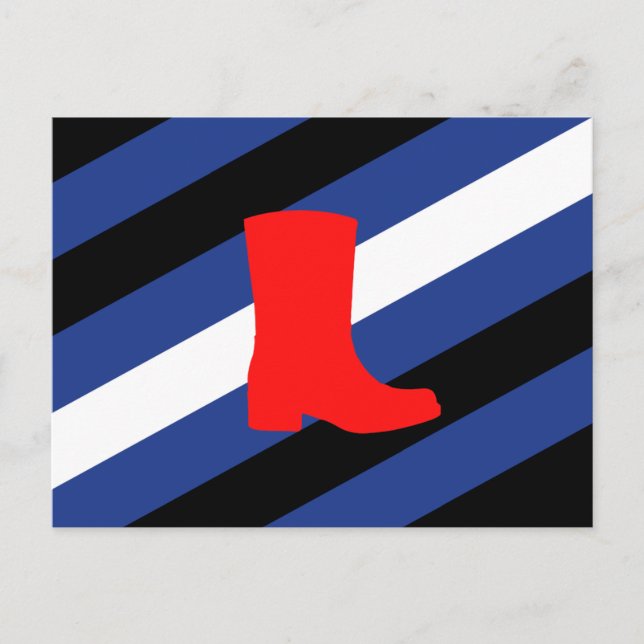 Starta Prideflagga Vykort (Framsida)