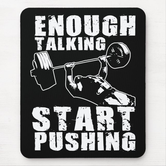 Starta push - Bench Press - Workout Motivational Musmatta (Framsidan)
