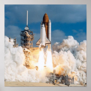Starta sökning efter rymdfärder (STS-31) Poster