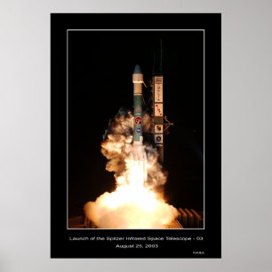 Starta Spitzer InfrRED Space Telescope Poster