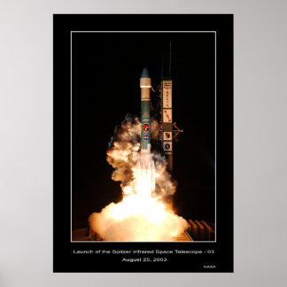 Starta Spitzer InfrRED Space Telescope Poster