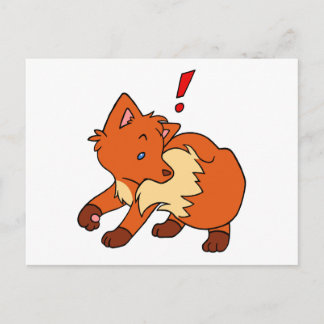Startad Fox Vykort