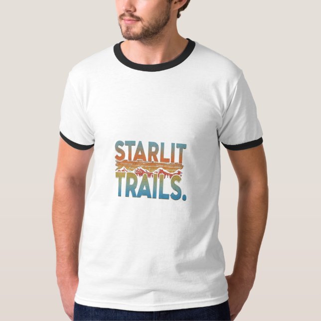 Startända spår t shirt (Framsida)