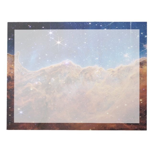 Startande region NGC 3324 i Carina Nebula. Anteckningsblock (Framsida)