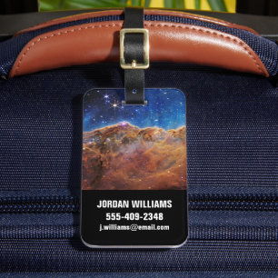 Startande region NGC 3324 i Carina Nebula. Bagagebricka
