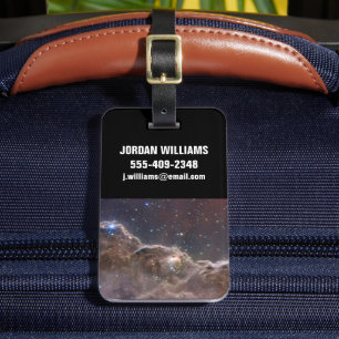Startande region NGC 3324 i Carina Nebula. Bagagebricka