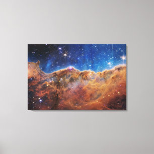 Startande region NGC 3324 i Carina Nebula. Canvastryck