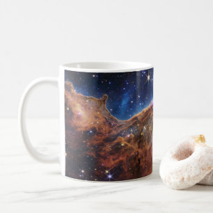 Startande region NGC 3324 i Carina Nebula. Kaffemugg
