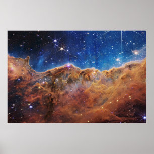 Startande region NGC 3324 i Carina Nebula. Poster