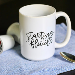Startar fluid Funny Mamma-kaffe Mugg