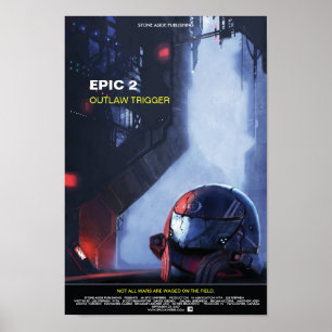 "Startar fredlösen" filmaffischen Poster