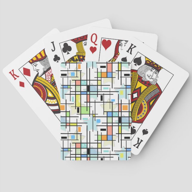 Startar på en kontrollerad bakgrund. casinokort (Baksidan)