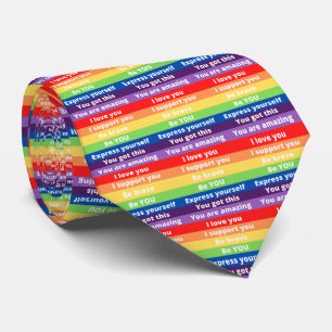 Startar Pride Neck Tie Slips