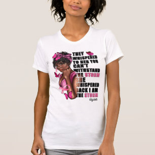 Startar svarta kvinnor i Bröstcancer medvetenhet T Shirt