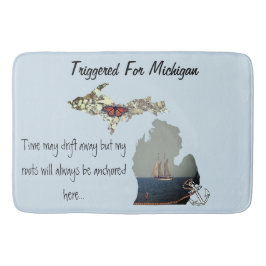 Startat för den Michigan badmattan Badrumsmatta