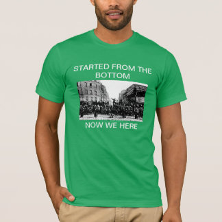 Startat från den nedersta Paris Communeskjortan T-shirt