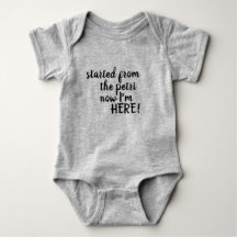 Startat från den Petri babyskjortan