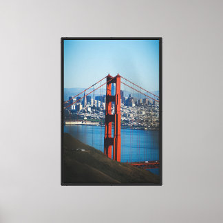 Startat Kanvastryck - San Francisco City