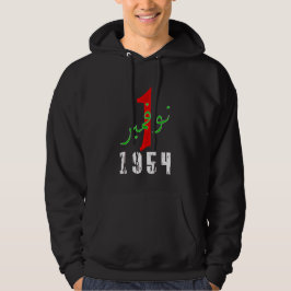 Startdatum Algeriets Revolution 1 november 1954 Hoodie