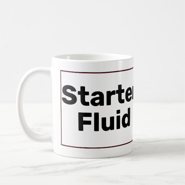Starter Fluid Coffee Mugg (Vänster)
