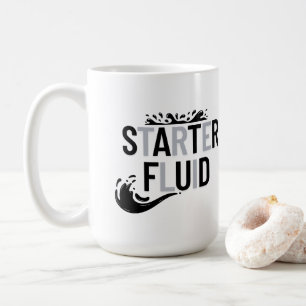 STARTER FLUID Roligt Modern Trendig Typografi Offe Kaffemugg