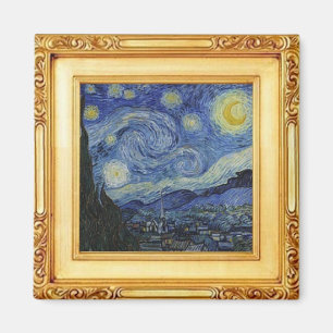 Starthajen av Vincent Van Gogh - Magnet