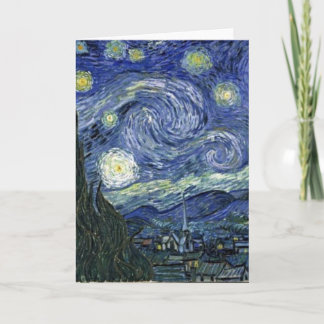 Starthatten av Van Gogh Kort