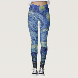 Starthatten av Van Gogh Leggings
