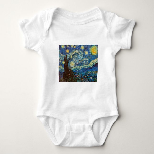 Starthatten av Vincent van Gogh Tee Shirt (Framsida)