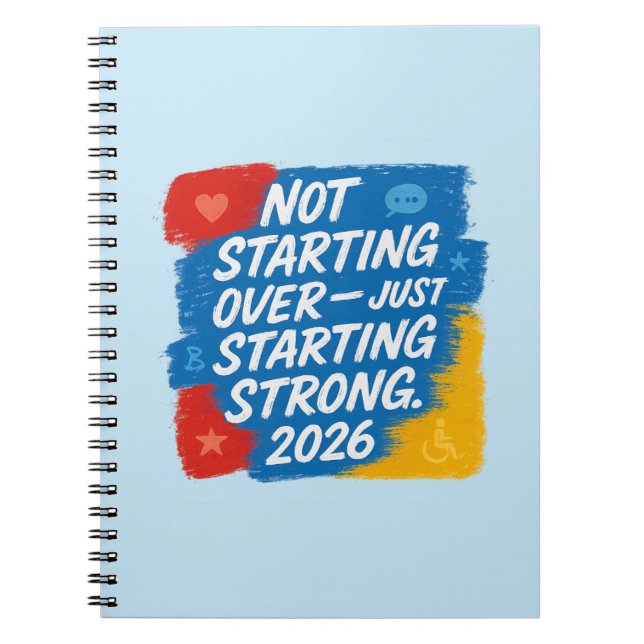 “Starting Strong 2026” Empowerment Anteckningsbok (Framsidan)