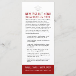 Startmeny för Restaurang hemma - ny temp-meny Meny