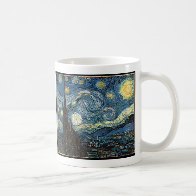 Startnatt av Vincent Van Gogh Kaffemugg (Höger)